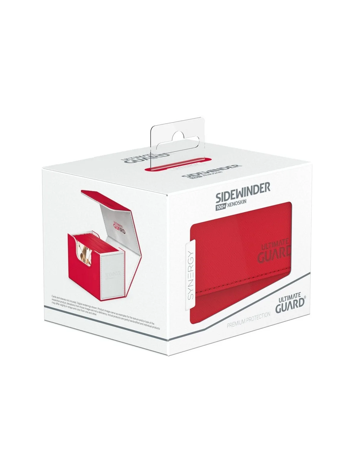 Compra Ultimate Guard Sidewinder 100+ XenoSkin SYNERGY Rojo/Blanco de 