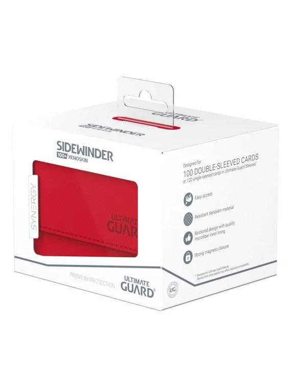 Compra Ultimate Guard Sidewinder 100+ XenoSkin SYNERGY Rojo/Blanco de Compra Ultimate Guard Sidewinder 100+ XenoSkin SYNERGY Rojo/Blanco de