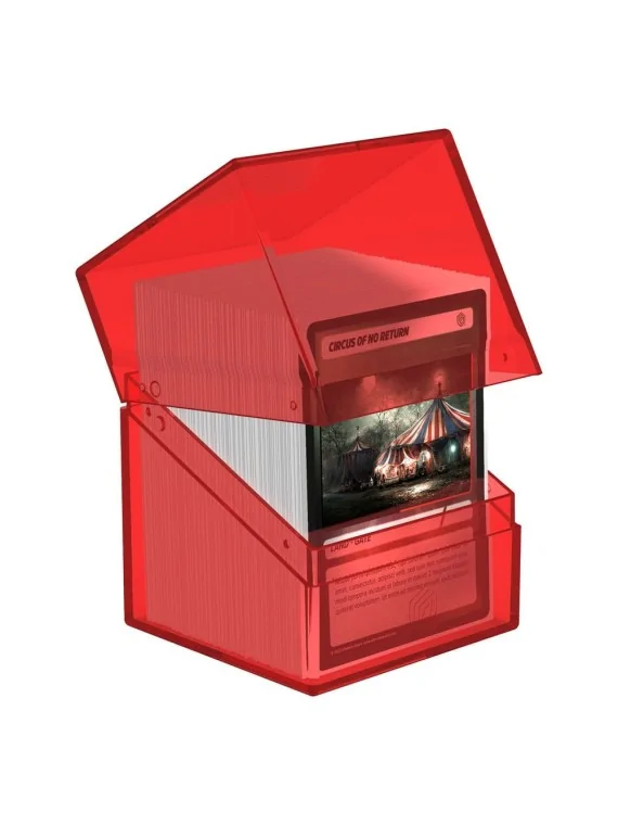 Compra Ultimate Guard Boulder 100+ Clear - Ruby de Ultimate Guard al m Compra Ultimate Guard Boulder 100+ Clear - Ruby de Ultimate Guard al m