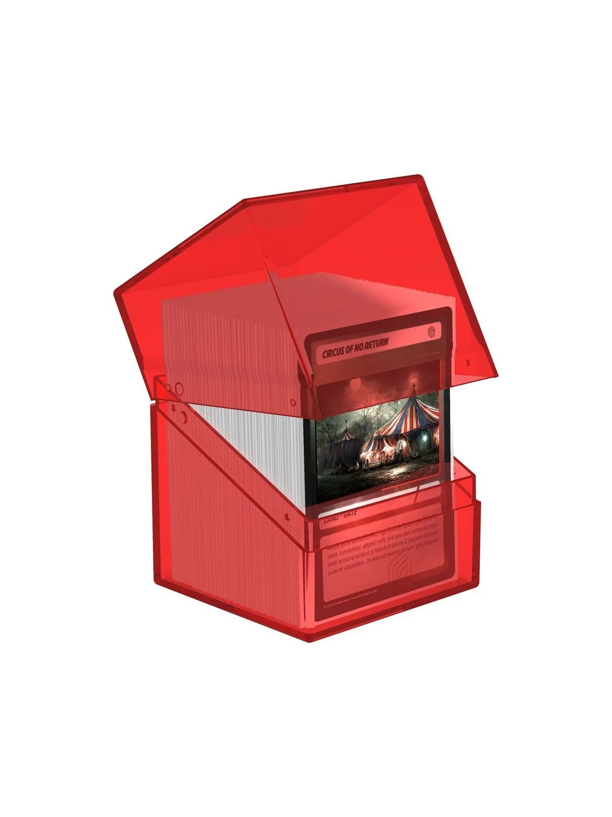 Compra Ultimate Guard Boulder 100+ Clear - Ruby de Ultimate Guard al m