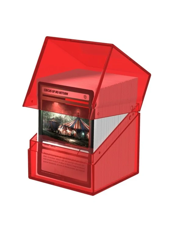 Compra Ultimate Guard Boulder 100+ Clear - Ruby de Ultimate Guard al m Compra Ultimate Guard Boulder 100+ Clear - Ruby de Ultimate Guard al m