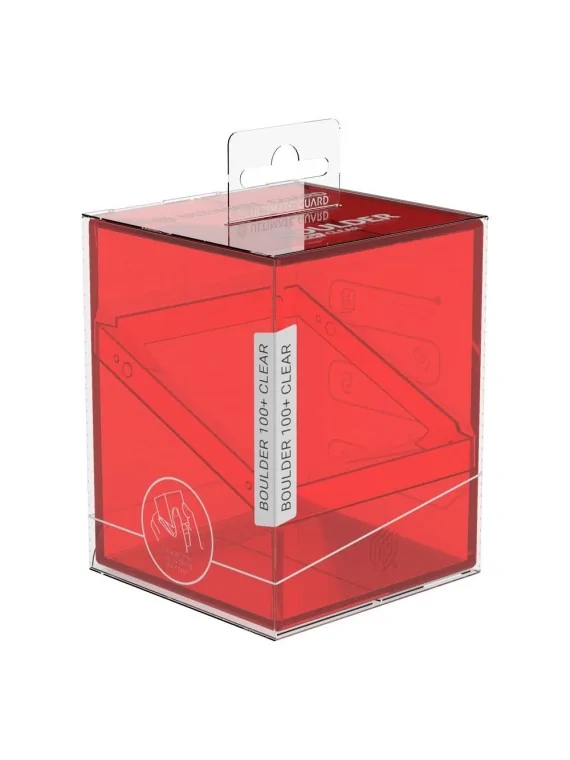 Compra Ultimate Guard Boulder 100+ Clear - Ruby de Ultimate Guard al m Compra Ultimate Guard Boulder 100+ Clear - Ruby de Ultimate Guard al m