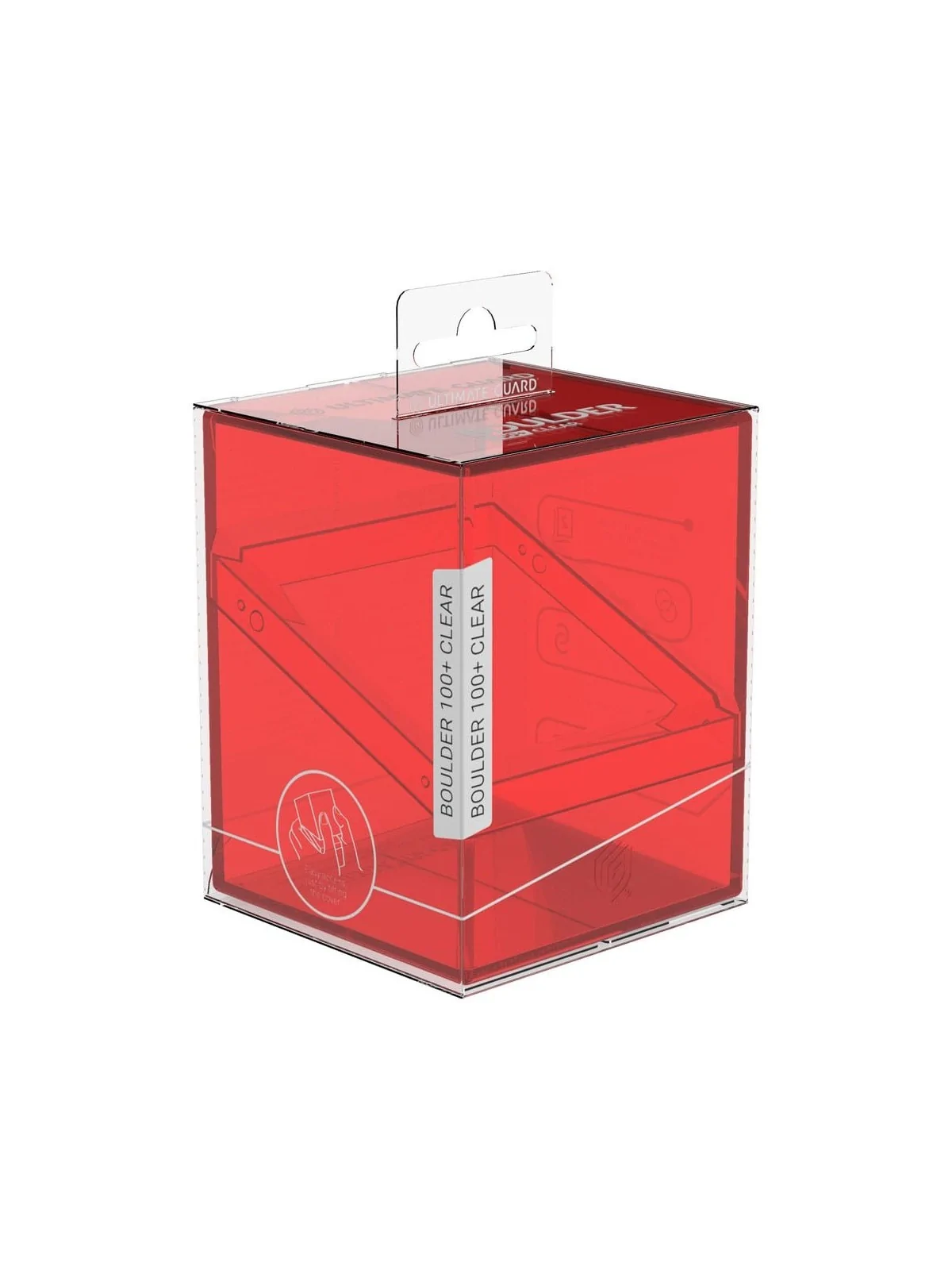 Compra Ultimate Guard Boulder 100+ Clear - Ruby de Ultimate Guard al m