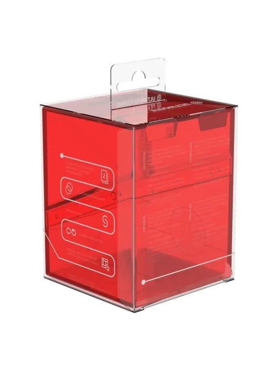 Compra Ultimate Guard Boulder 100+ Clear - Ruby de Ultimate Guard al m Compra Ultimate Guard Boulder 100+ Clear - Ruby de Ultimate Guard al m
