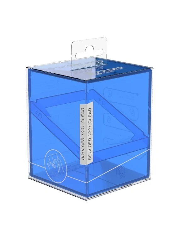 Compra Ultimate Guard Boulder 100+ Clear - Sapphire de Ultimate Guard Compra Ultimate Guard Boulder 100+ Clear - Sapphire de Ultimate Guard