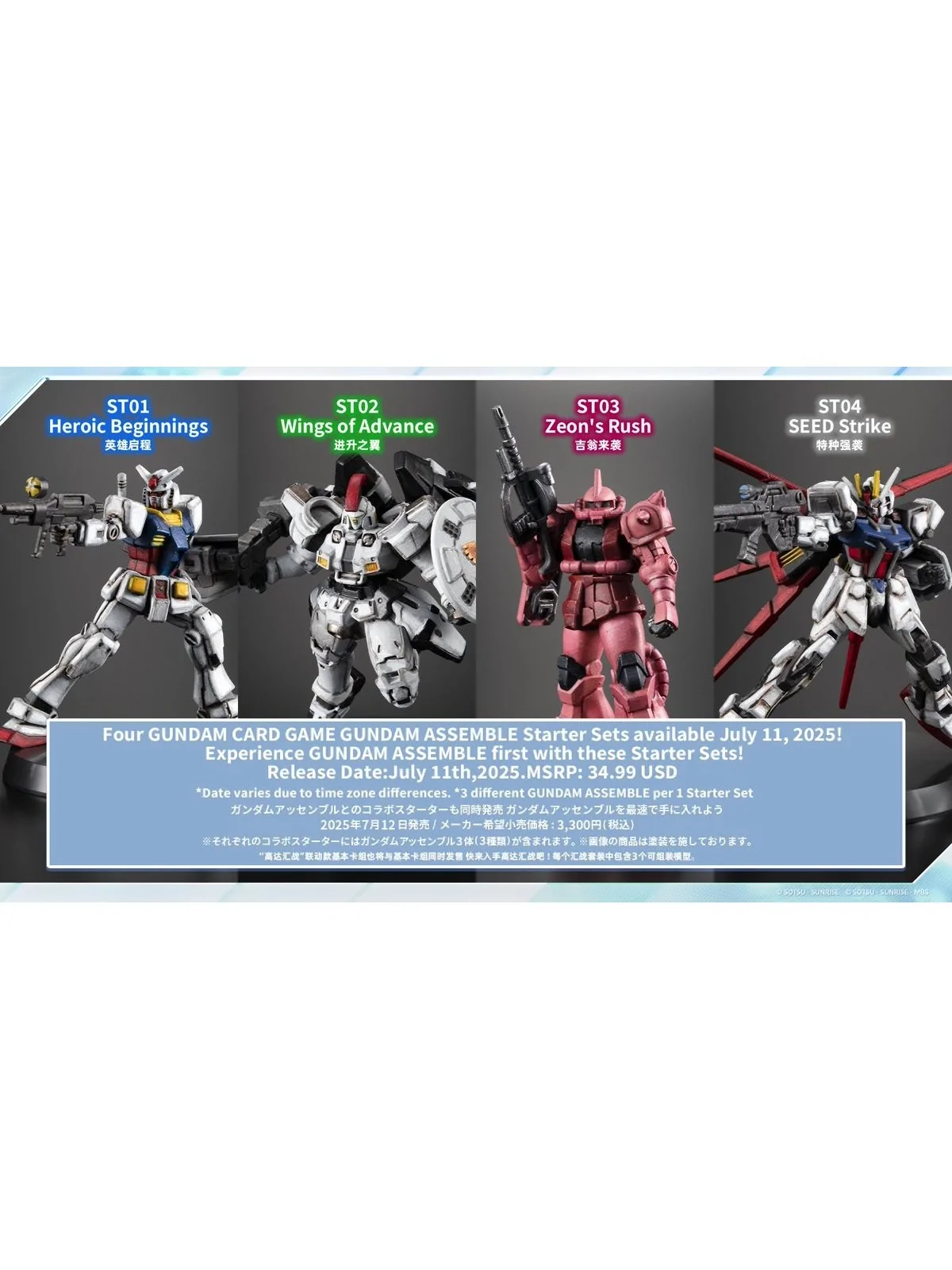 Compra Gundam Card Game: ST05 Starter Deck (1) EN de Bandai al mejor p