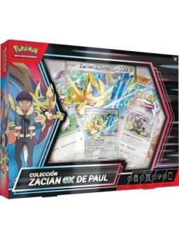 Pokemon TCG: Colección Zacian EX de Paul (ES) de Bandai en Pokemon TCG | La Cueva Roja