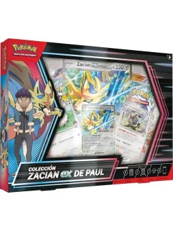 Compra Pokemon TCG: Colección Zacian EX de Paul (ES) de Bandai al mejo