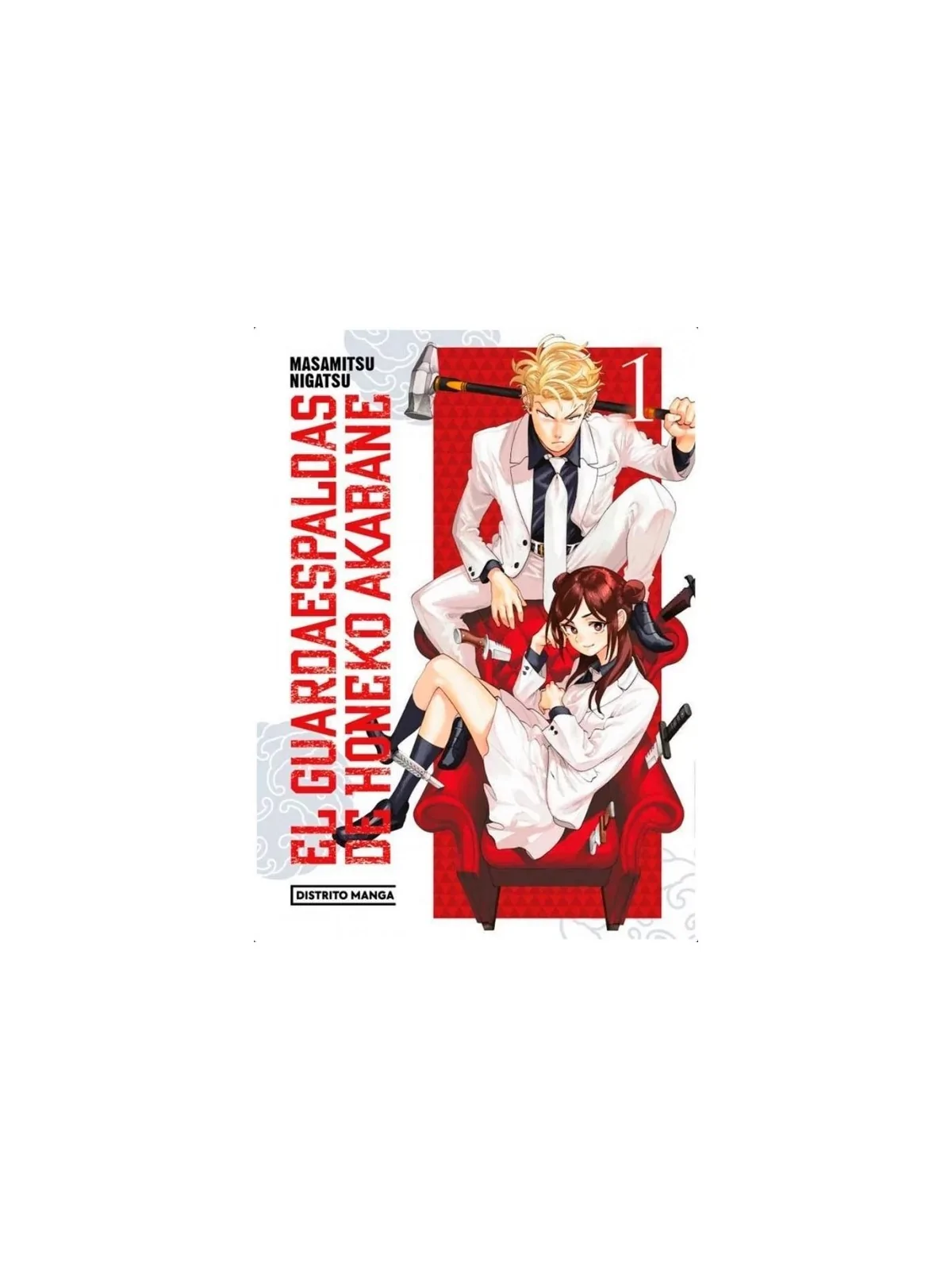 Compra El Guardaespaldas de Honeko Akabane 01 de Distrito Manga al mej