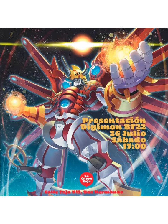 Compra Presentación Digimon BT22 - Sábado 26 Julio de  al mejor precio