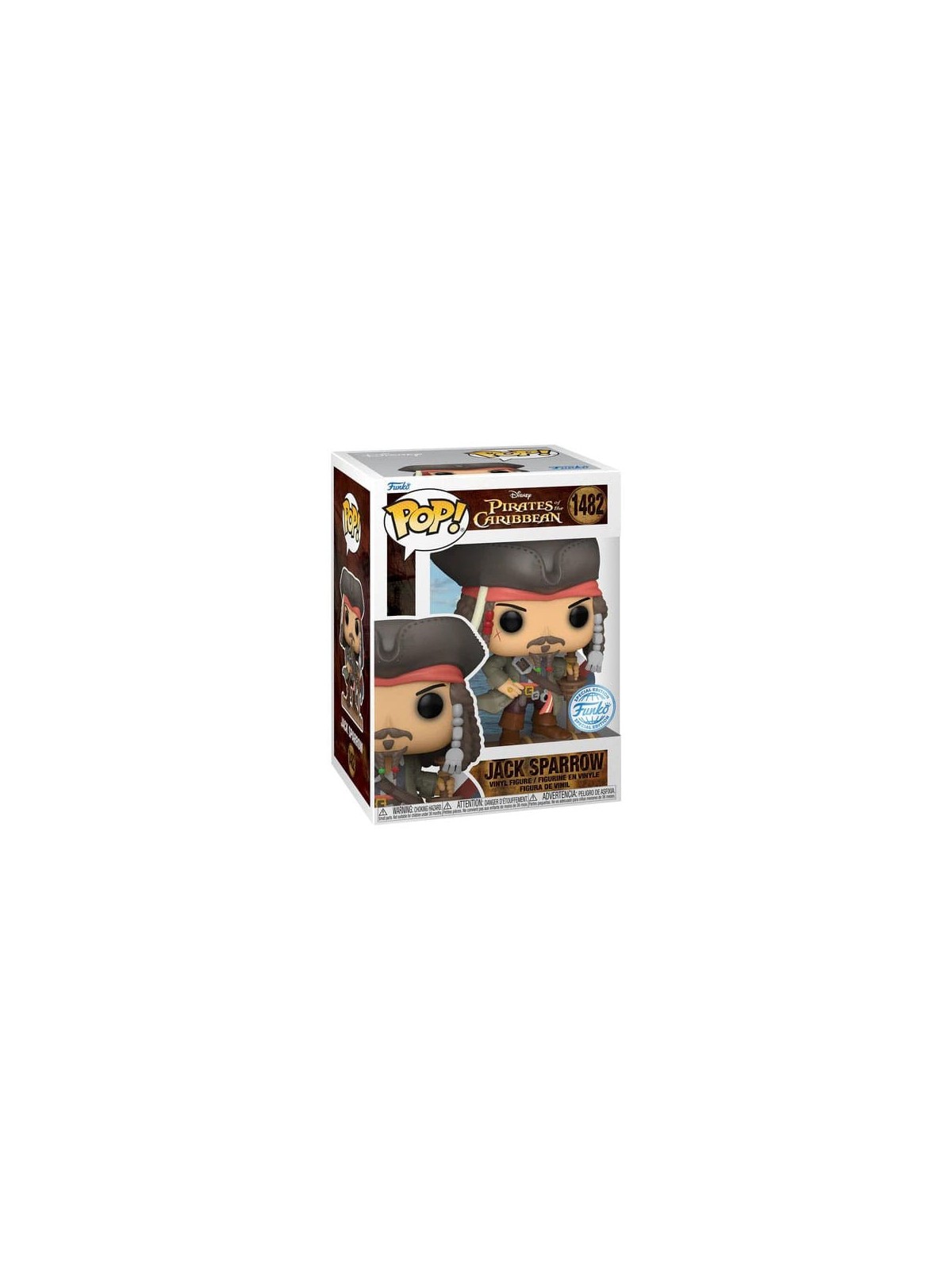 Compra Funko POP! Piratas del Caribe: Jack Sparrow (1482) de Funko al 