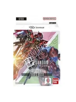 Compra Gundam Card Game: ST03 Starter Deck (1) EN de Bandai al mejor p