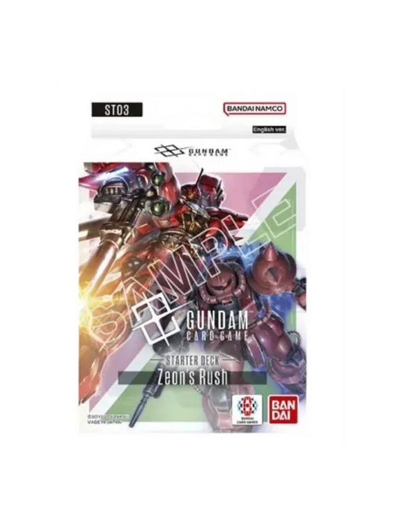 Compra Gundam Card Game: ST03 Starter Deck (1) EN de Bandai al mejor p