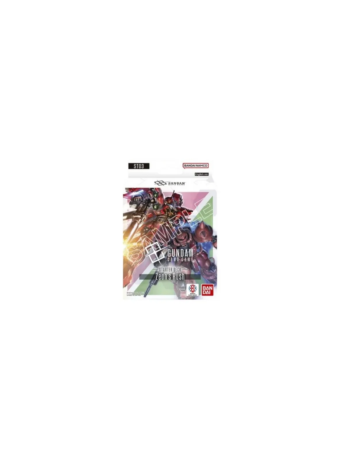 Compra Gundam Card Game: ST03 Starter Deck (1) EN de Bandai al mejor p