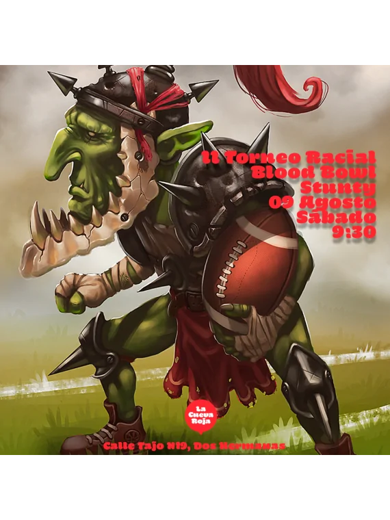 Compra II Torneo Racial Blood Bowl Stunty - 09 Agosto de  al mejor pre