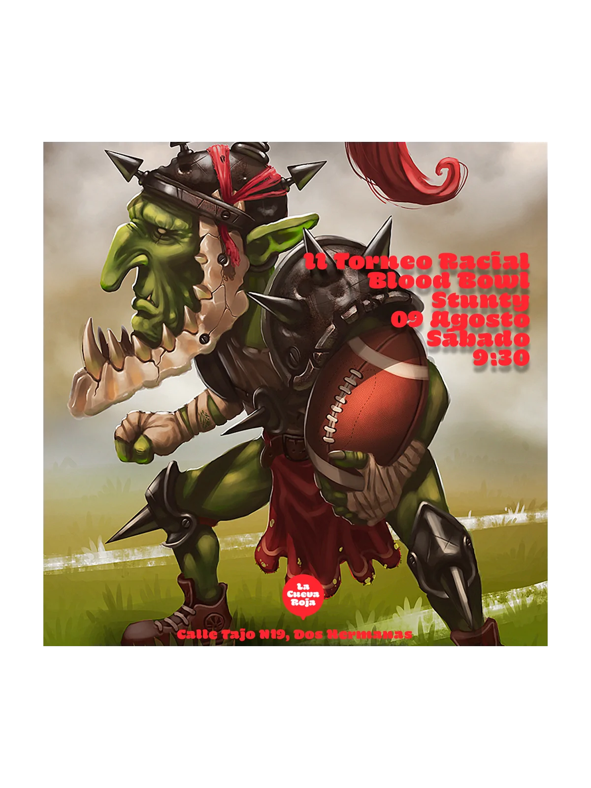 Compra II Torneo Racial Blood Bowl Stunty - 09 Agosto de  al mejor pre