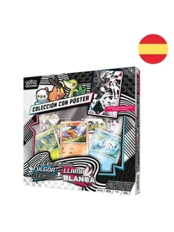 Compra Pokemon TCG: Fulgor Negro y Llama Blanca – Colección con Póster