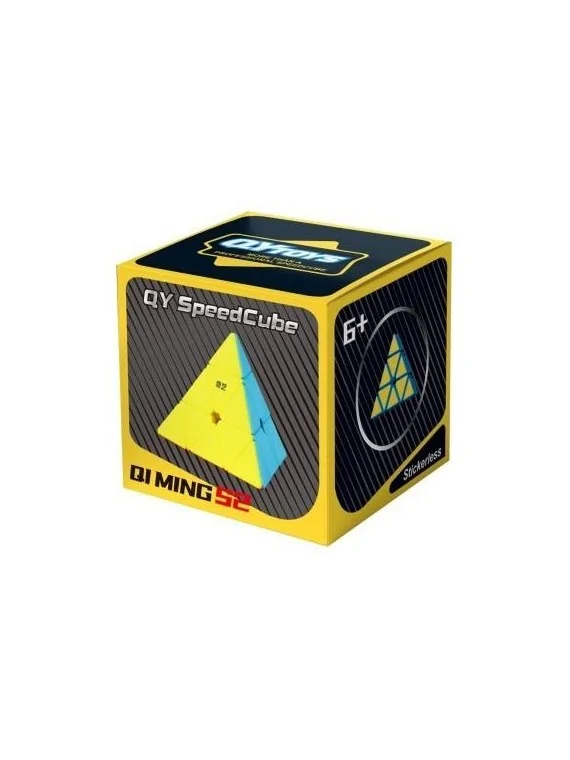 Compra Cubo Magico Pyraminx Stickerless S2 de QiYi Qiyuan al mejor pre