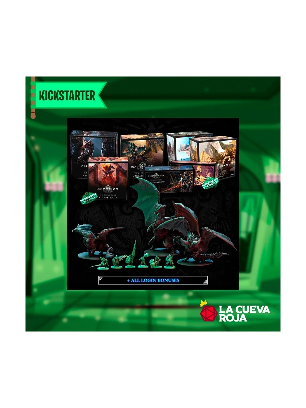 Comprar Monster Hunter World: The Board Game All-in (Inglés) (Edición 