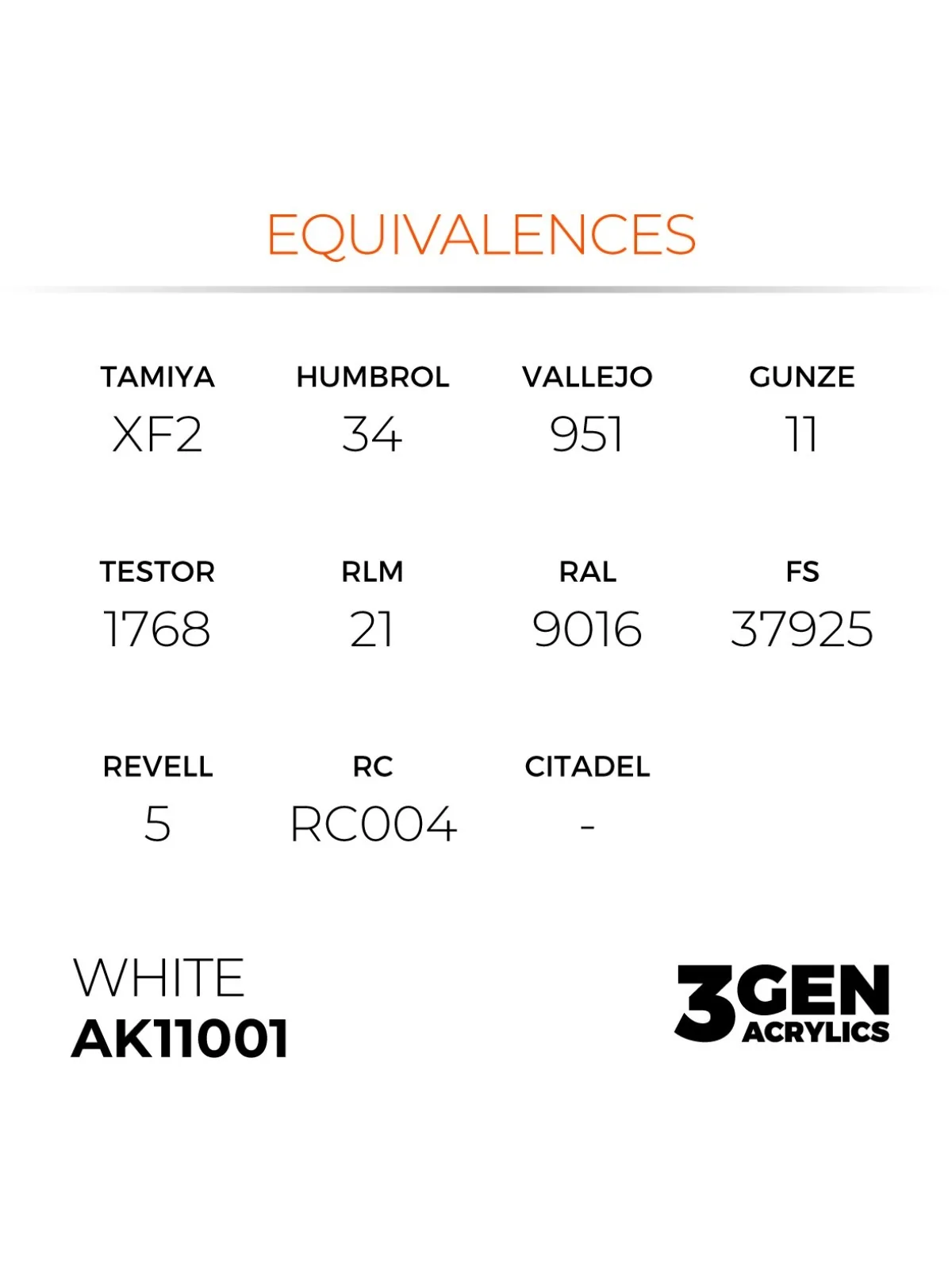Compra White Intense 3 Gen 17 ml (AK11001) de AK Interactive al mejor 