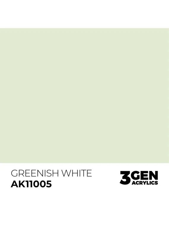 Compra Greenish White 3 Gen 17 ml (AK11005) de AK Interactive al mejor