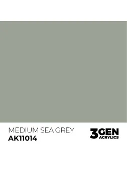 Compra Medium Sea Grey 3 Gen 17 ml (AK11014) de AK Interactive al mejo
