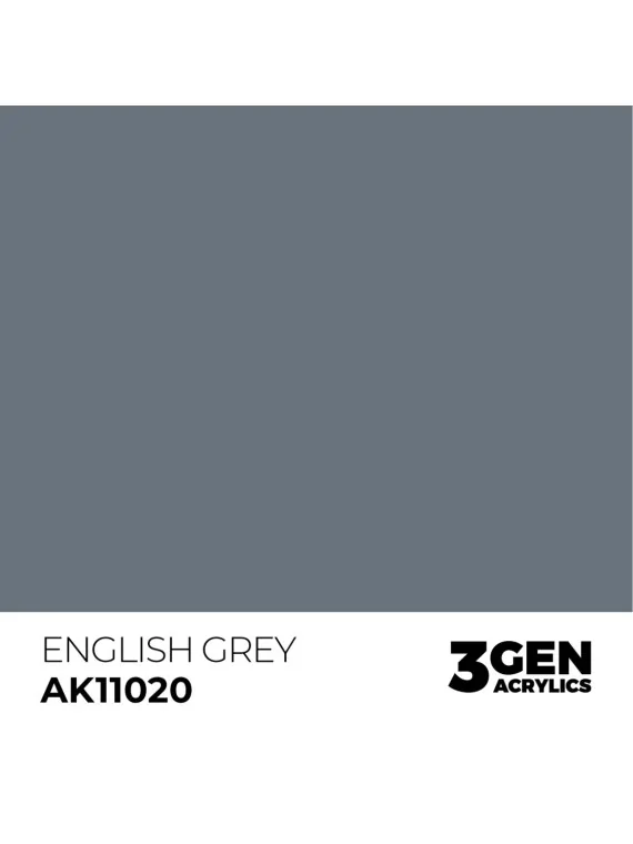 Compra English Grey 3 Gen 17 ml (AK11020) de AK Interactive al mejor p