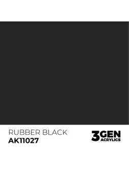 Compra Rubber Black 3 Gen 17 ml (AK11027) de AK Interactive al mejor p