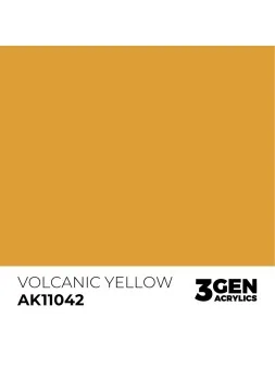 Compra Volcanic Yellow 3 Gen 17 ml (AK11042) de AK Interactive al mejo