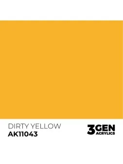 Compra Dirty Yellow 3 Gen 17 ml (AK11043) de AK Interactive al mejor p