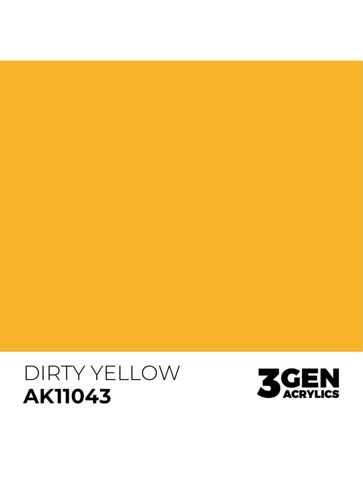 Compra Dirty Yellow 3 Gen 17 ml (AK11043) de AK Interactive al mejor p