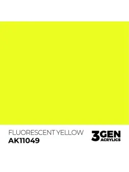Compra Fluorescent Yellow 3 Gen 17 ml (AK11049) de AK Interactive al m
