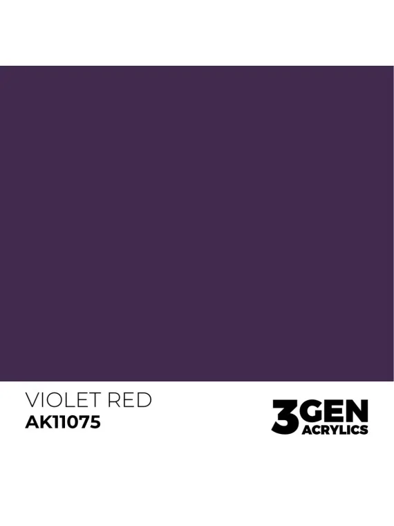 Compra Violet Red 3 Gen 17 ml (AK11075) de AK Interactive al mejor pre