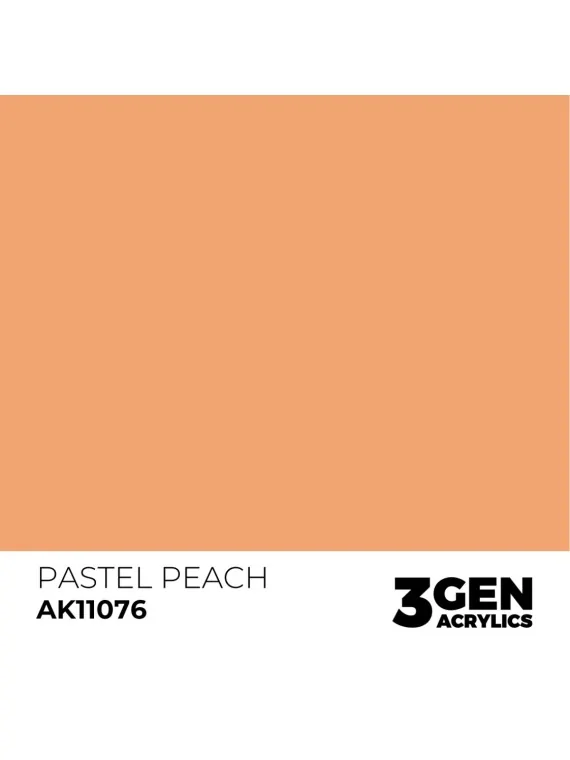 Compra Pastel Peach 3 Gen 17 ml (AK11076) de AK Interactive al mejor p