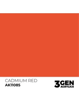 Compra Cadmium Red 3 Gen 17 ml (AK11085) de AK Interactive al mejor pr