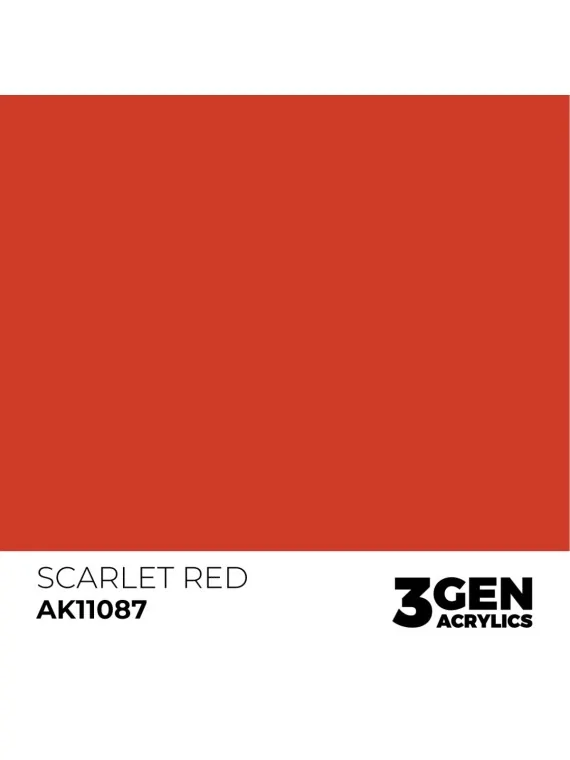 Compra Scarlet Red 3 Gen 17 ml (AK11087) de AK Interactive al mejor pr
