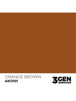 Compra Orange Brown 3 Gen 17 ml (AK11101) de AK Interactive al mejor p