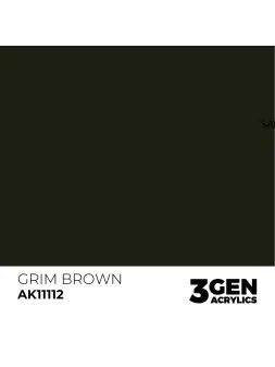 Compra Grim Brown 3 Gen 17 ml (AK11112) de AK Interactive al mejor pre