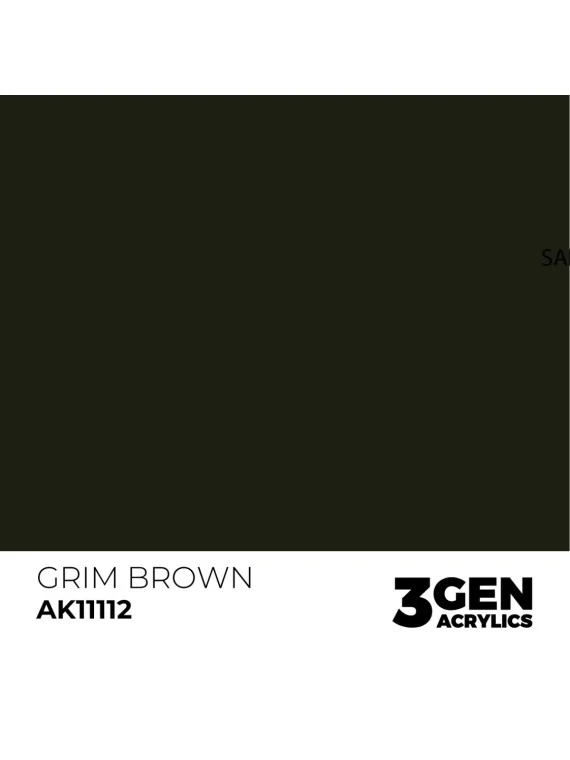 Compra Grim Brown 3 Gen 17 ml (AK11112) de AK Interactive al mejor pre