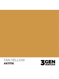 Compra Tan Yellow 3 Gen 17 ml (AK11116) de AK Interactive al mejor pre