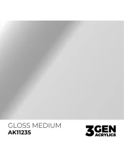 Compra Gloss Medium Auxliary 3 Gen 17 ml (AK11235) de AK Interactive a