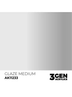 Compra Glaze Medium Auxliary 3 Gen 17 ml (AK11233) de AK Interactive a