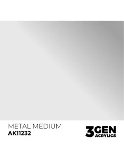 Compra Metal Medium Auxliary 3 Gen 17 ml (AK11232) de AK Interactive a