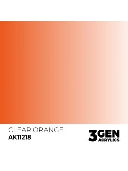 Compra Clear Orange 3 Gen 17 ml (AK11218) de AK Interactive al mejor p