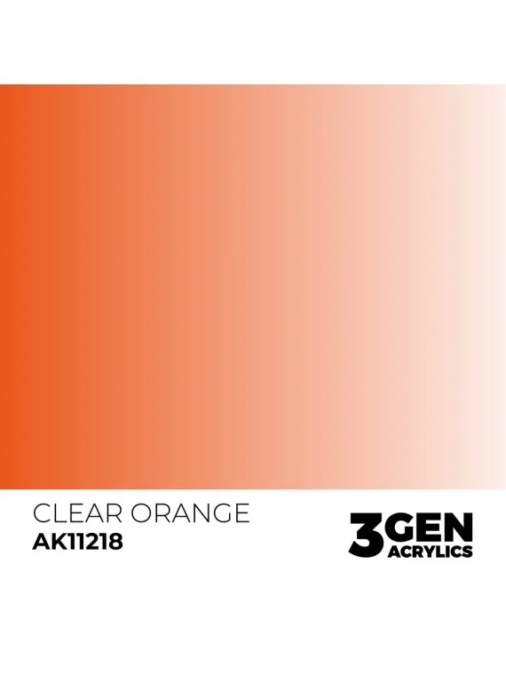 Compra Clear Orange 3 Gen 17 ml (AK11218) de AK Interactive al mejor p