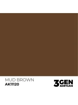 Compra Mud Brown 3 Gen 17 ml (AK11120) de AK Interactive al mejor prec