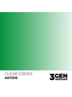 Compra Clear Green 3 Gen 17 ml (AK11216) de AK Interactive al mejor pr