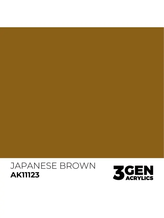 Compra Japanese Brown 3 Gen 17 ml (AK11123) de AK Interactive al mejor