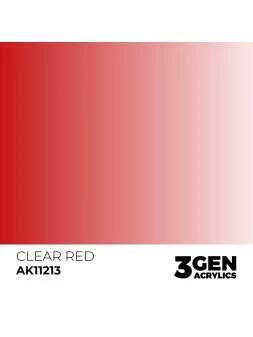 Compra Clear Red 3 Gen 17 ml (AK11213) de AK Interactive al mejor prec