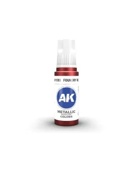 Compra Foundry Red Metallic Green Metallic 3 Gen 17 ml (AK11203) de AK